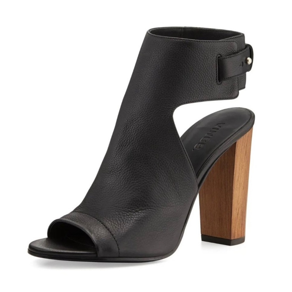 Vince Addie leather open toe heal